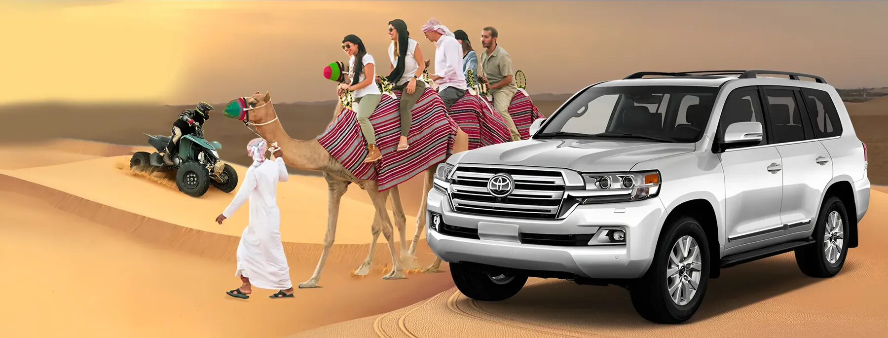morning desert safari tours in Dubai