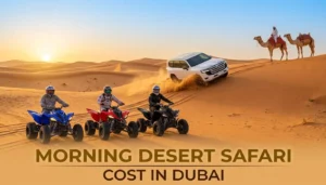 morning desert safari cost in Dubai