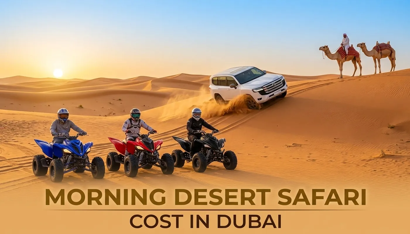 morning desert safari cost in Dubai